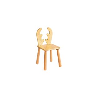 Chaise pour enfant Corne de biche Ciet Pin massif clair