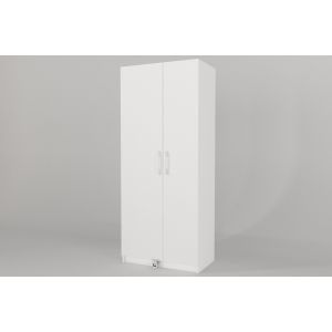 Meuble de salle de bain moderne 2 portes Odissa L75,6cm Blanc