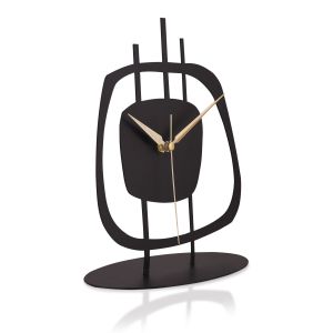 Horloge à poser design Josan L22xH23cm Noir