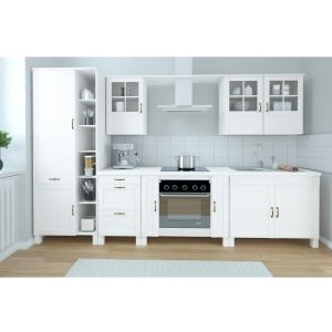 Cuisine complète L325cm Albioz Pin Blanc