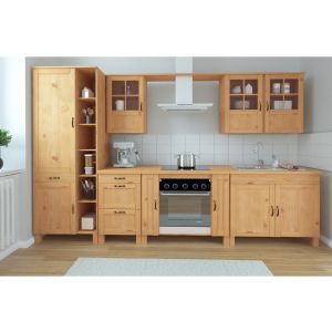 Cuisine complète L325cm Albioz Pin Naturel