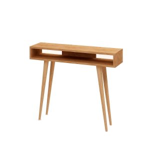 Console classique style scandinave Geer Chêne clair