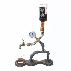 Distributeur de Boisson Avec Tableau de Vitesse Sucus Metal Noir et Or