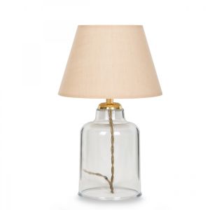 Lampe de table Columpna Marron clair