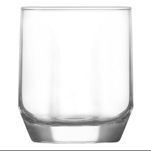 Lot de 6 verres tumbler en relief Vrin 215ml Transparent