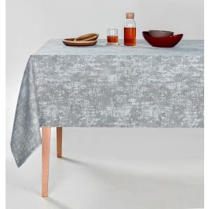 Nappe de table Doynel 150x215cm Tissu Gris clair