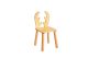 Chaise pour enfant Corne de biche Ciet Pin massif clair