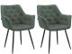 Armchair 2 Pack in Green