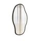 Miroir décoratif Ganit L48xH85cm Bois Noir