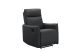 Fauteuil inclinable Lutaris Simili Noir