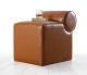 Pouf design Allias Simili Marron