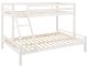 Bunkbed 140x200 cm White in Wood