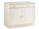 Meuble de cuisine 2 portes et 2 tiroirs Yanissa L100cm Bois Blanc