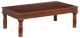 Table basse style antique Jany L120cm Bois massif Marron