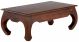 Table basse Cumar L110cm Bois massif Marron