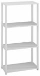 Étagère bibliothèque Youri L60xH116cm Blanc