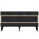 Buffet design Augred L150cm Anthracite et Or