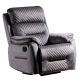 Fauteuil relax contemporain Tajo Tissu matelassé Gris