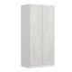 Armoire 2 portes Parai L90xH190cm Blanc