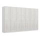 Armoire 7 portes Parai L315xH190cm Blanc