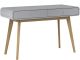 Desk with 2 Doors in partical Board Grey