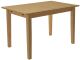 Table extensible minimaliste Decotta L120cm Pin massif Naturel