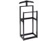 Valet de chambre Tero L45xH107cm Pin massif Noir