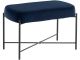 Banc Zola Velours Bleu Foncé