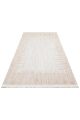 Tapis moderne Sikile Motif en relief Gris Beige