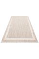 Tapis moderne Sikile 200x290cm Motif Bande Beige