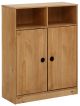 Meuble de rangement 2 portes Aliph L75xH95cm Pin naturel