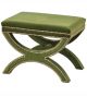 Pouf design Cloé L60cm Velours Vert