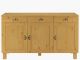 Sideboard with 3 Drawers and 3 Doors in Pine