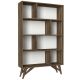 Bibliothèque Uklan L90cm Bois foncé