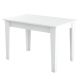 Table de salle à manger avec rangement Fiorita L110cm Blanc