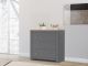 Chest 3 Drawers Oak Grey