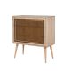 Commode Irnilo L80cm Bois clair et Marron