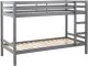 Bunkbed 90 cm Grey