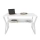 Bureau design Wayky L120cm Blanc