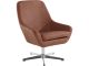 Accent Chair in PU Cognac