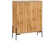 Buffet design 2 portes Cauline L93cm Bois Naturel