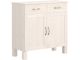 Buffet 2 portes et 2 tiroirs Albioz L85 Pin massif Blanc