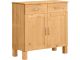 Buffet 2 portes et 2 tiroirs Albioz L85 Pin massif Naturel