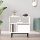 Table d'appoint Evelis L60cm Blanc