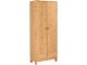 Armoire 2 portes et 1 tiroir Elisa L75cm Pin massif Naturel