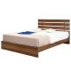 Cadre de lit double Zoden 150x200cm Bois Naturel