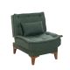 Chaise / Fauteuil convertible Lefkadao Tissu Vert