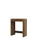 Coiffeuse design Esadia L70cm Bois foncé