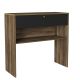 Console 1 tiroir L90cm Novis Noir et Bois