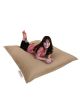 Coussin de sol Axina 100x100cm Tissu Beige